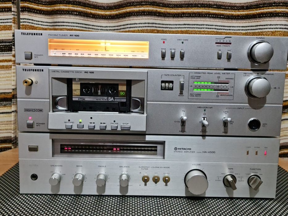 Sistem audio Telefinken 1983-1985