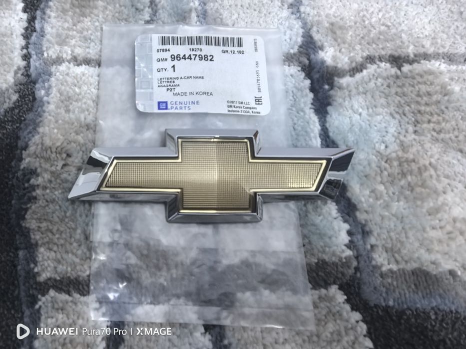 Шильдик для Chevrolet Gentra!