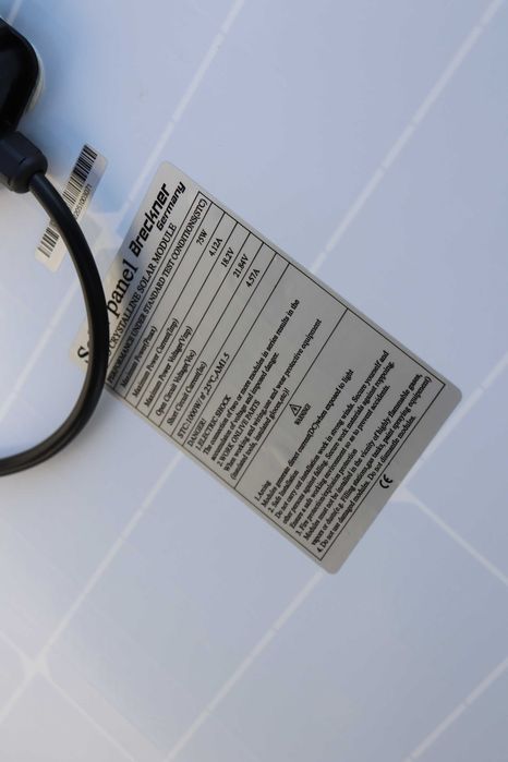 Gard electric panou solar monocristalin 75w nou cu garantie