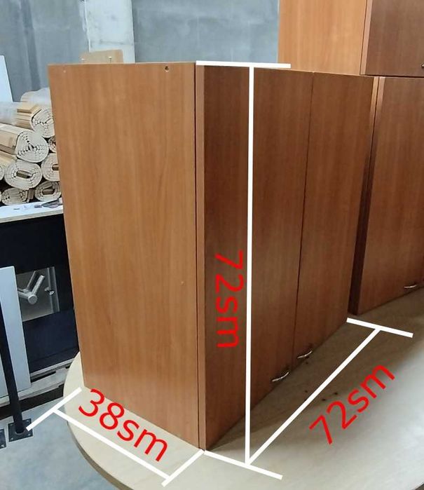 Кухненски шкафове горен ред 72/72/38см 4бр