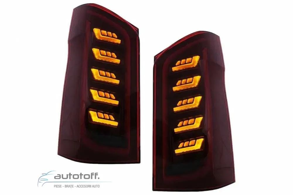 Stopuri Full LED compatibil Mercedes V-Class W447 (2014-2019) Fumurii