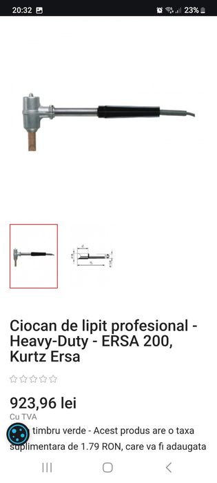 Ciocan lipit ERSA