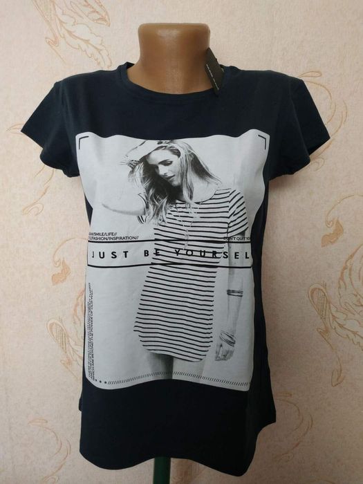 Жен. майки синего цвета. Размер 44-46. См. все фото