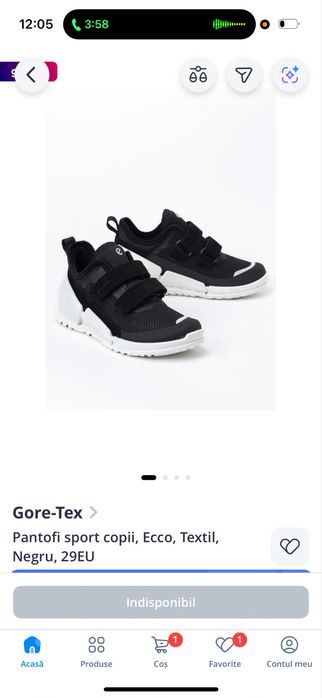 Incaltari ecco copii, 33, adidas