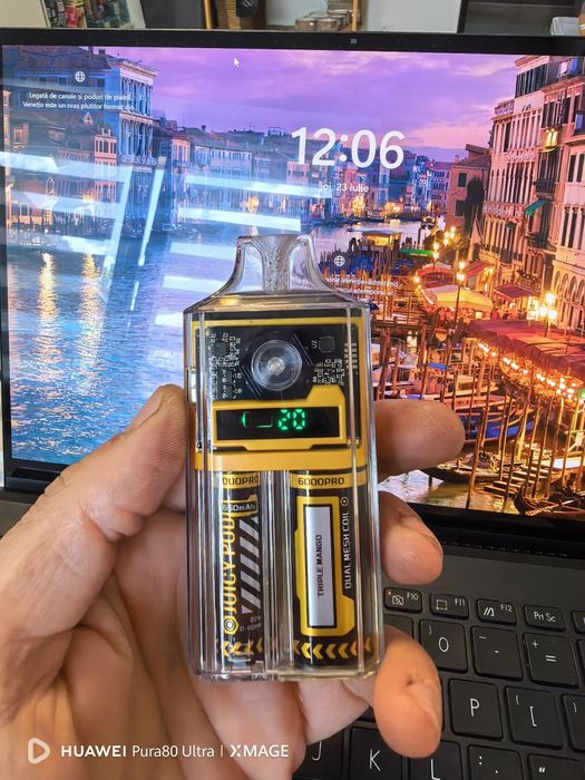 Pachet 2 Bucati Vape 6000 Puffs Jucy Pod  Reincarcabil Oferta
