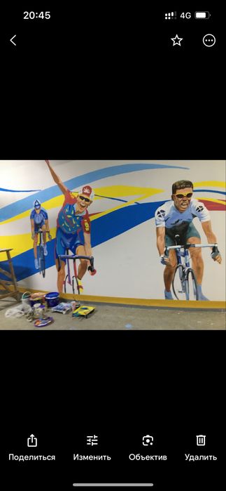 Роспись стен Астана