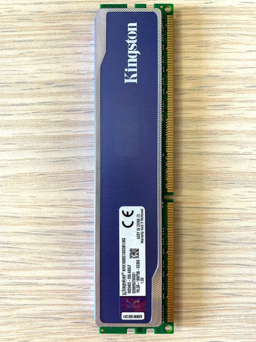 Игровая оперативная память Kingston HyperX blu 8GB DDR3 1600MHz