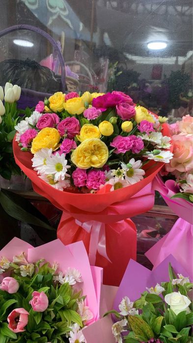 Pionavidniy buket pion katarina bables