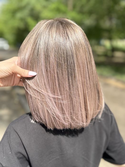 Сложное окрашивание волос