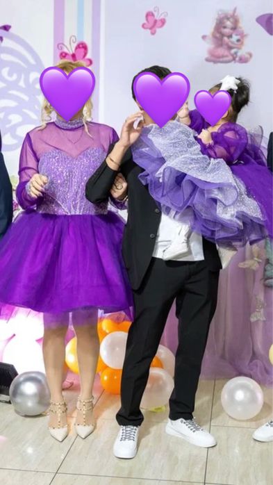 Платье мама-дочка