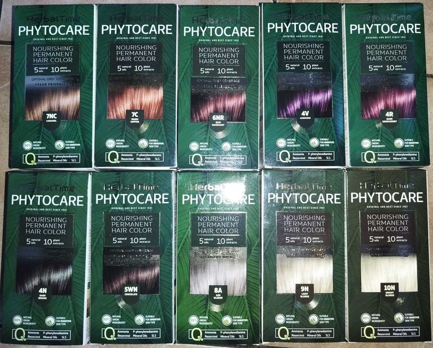 Vopsea permanenta profesionala 90% ingrediente naturale