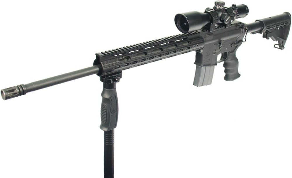 Стойка за стрелба Монопод Leapers L-MP150Q "двунога" 52 до 149 см