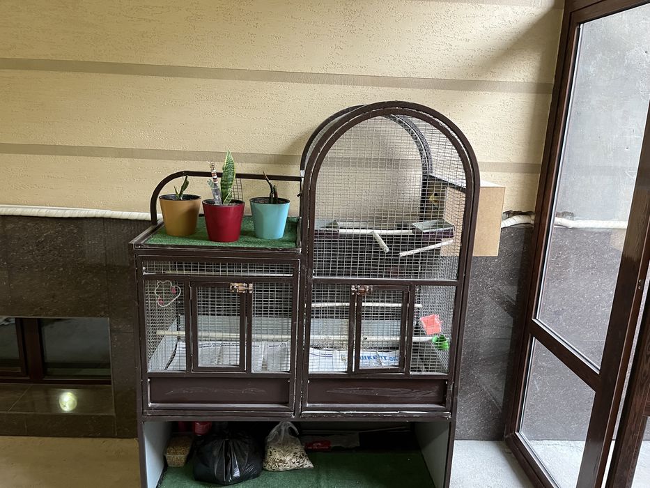 Клетка для птиц необычный кушлари бн