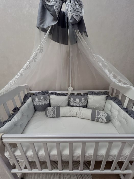 Кровать манеж для новорожденных