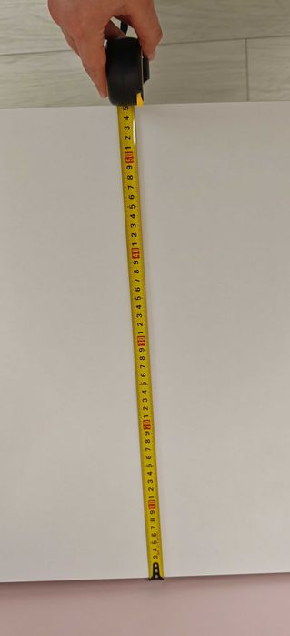 Модерна бяла холна маса с LED осветление