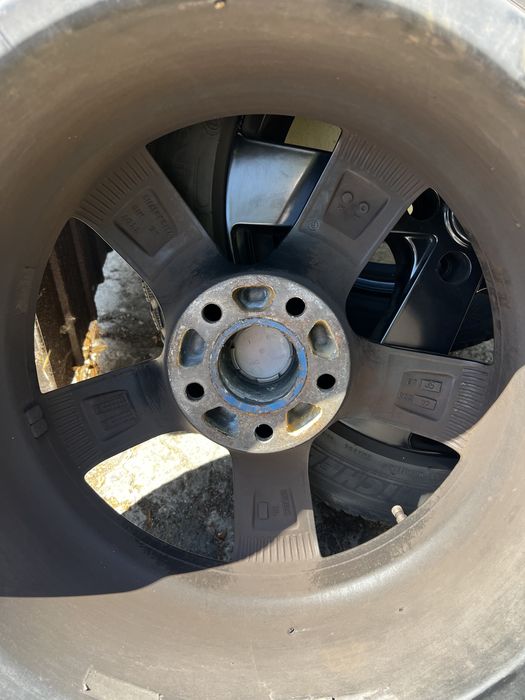 Jante aluminiu Dezent 5x112 R17 Audi VW Skoda Seat cauciucuri iarna 225/50 R17