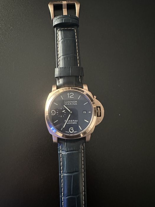 PANERAI LUMINOR MARINA - automatic , 44 mm , rose gold