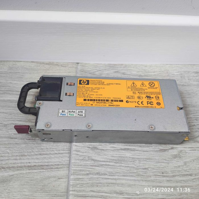 Блок питания 750W HP HSTNS-PL18