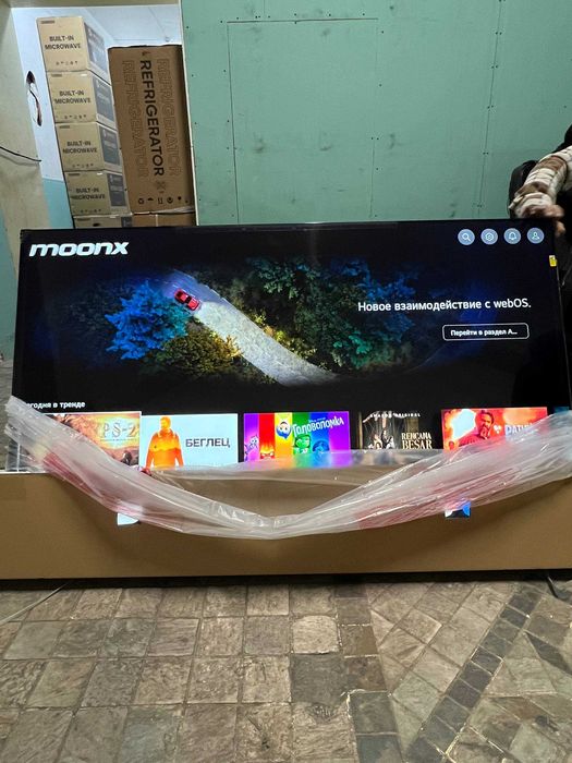 Телевизор moonx 65 4K Smart Webos TV со склада низком ценам + доставка