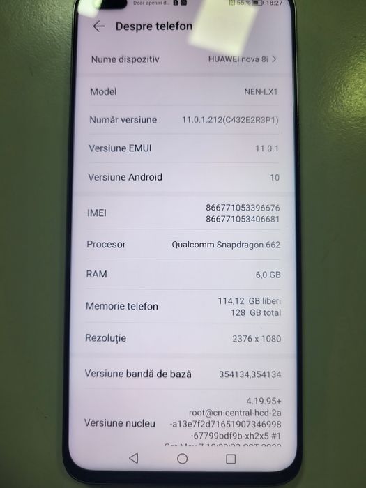 Huawei NOVA 8i Impcabil ca Nou Poze Reale