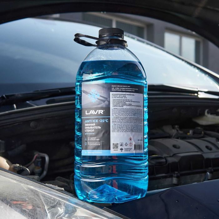 Незамерзающий омыватель стекол Anti Ice -20С, концентрат LAVR, 4 л