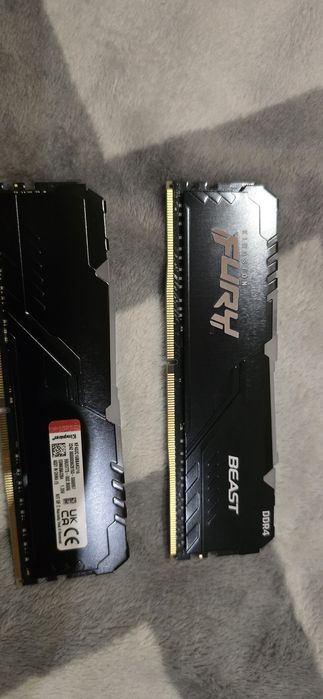 Kingston FURY Beast Black RGB 16GB (2x8GB) 3200MHz