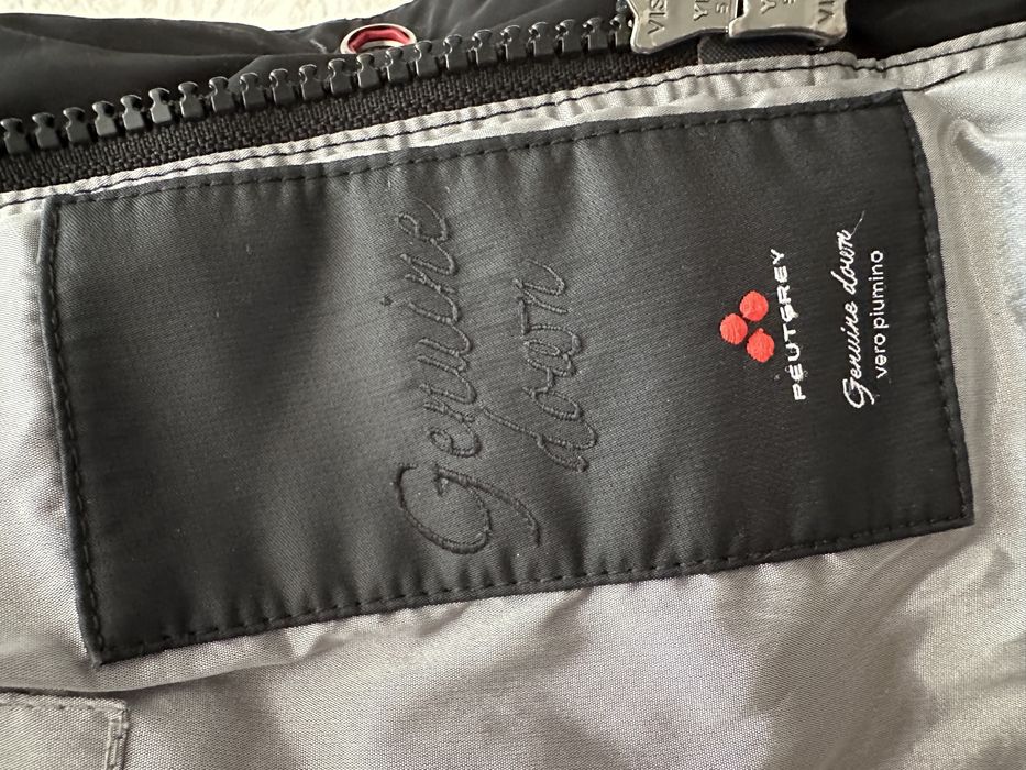 Geaca Peuterey puf si pene rata 8 ani neagra