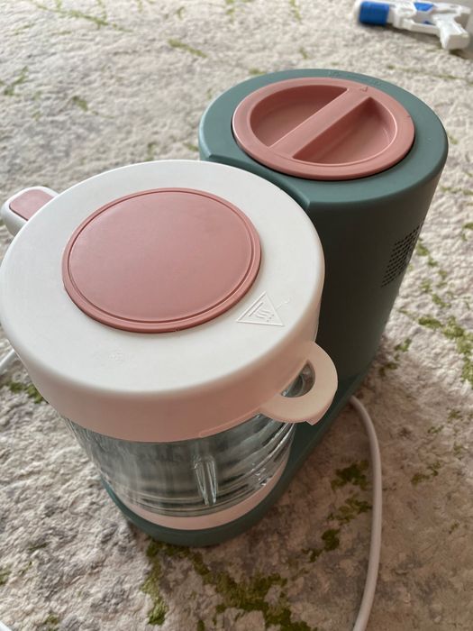 Beaba Babycook Neo – aparat 4 în 1, vas sticlă + coș inox