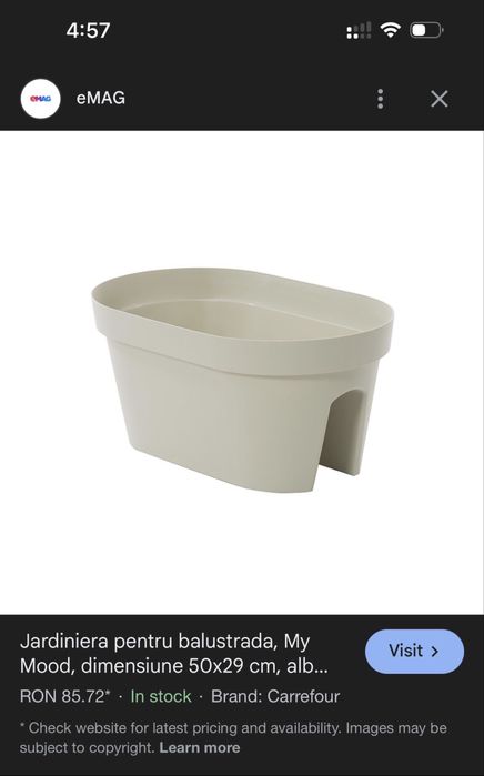 4 jardiniere pentru balustrada, My Mood