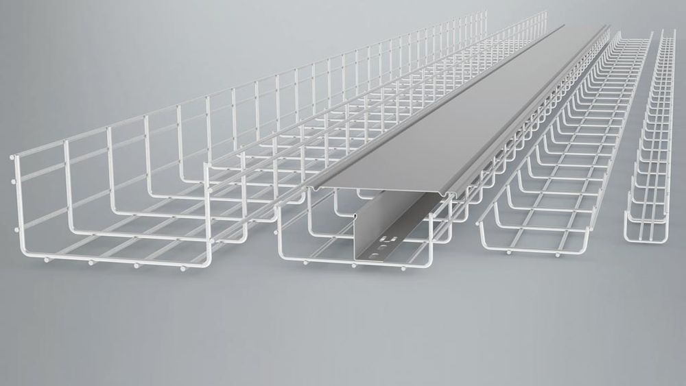 Проволочный лоток для прокладки кабеля | SIMLI Lotok | ZAVOD | MGW-12