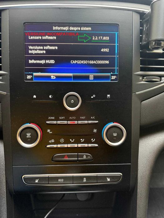 Activare Android Auto Apple Carplay Renault Talisman Megane R-Link 2