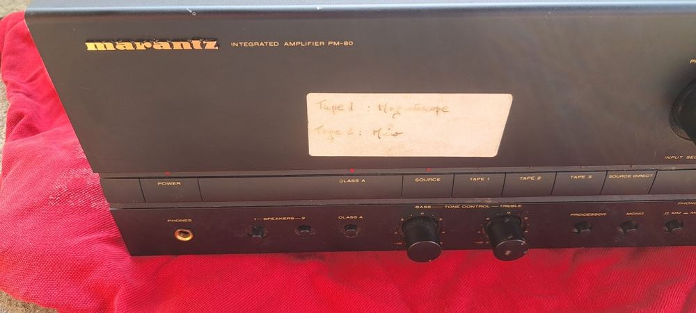 Amplifier Pm-80 Matantz