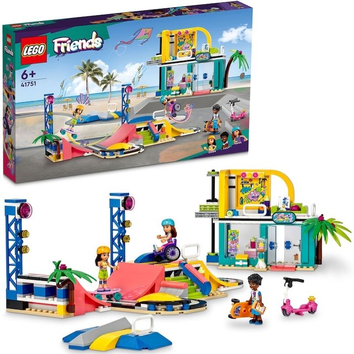 Sigilat! LEGO Friends Parc de skateboarding 41751