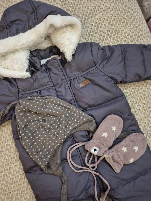 Неразличим от нов пухен ескимос на марката name it + подарък