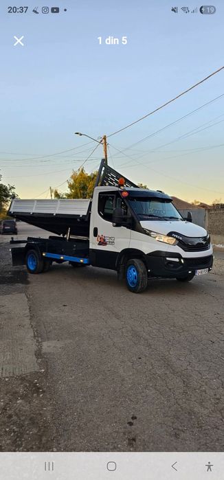 Vând iveco basculabil electric  3 părți, omologat