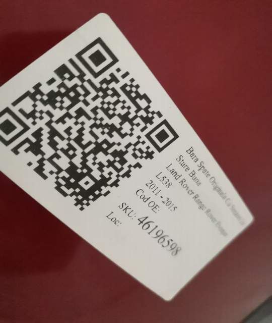 Оригинална задна броня със сензори в добро състояние Ленд Роувър / Lan