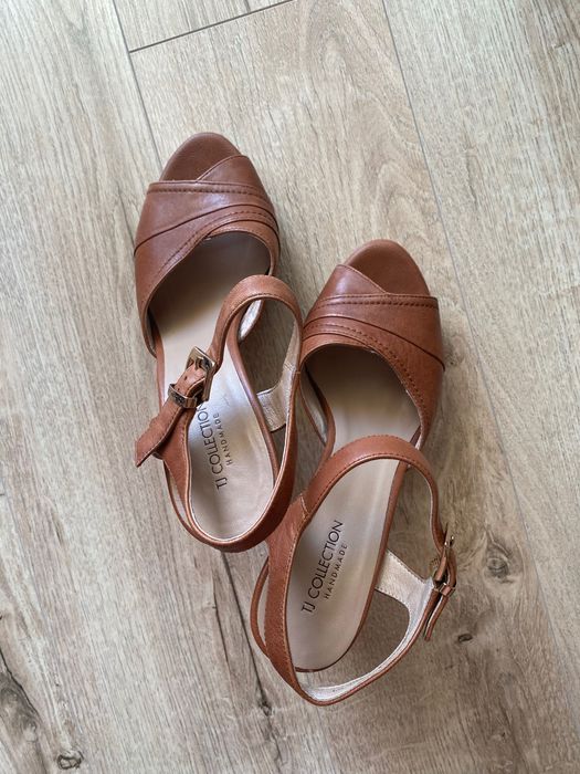 Летни Обувки на висок ток, размер 37