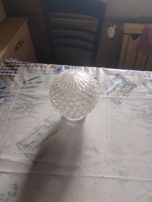 Abajur cristal sticla de Boemia