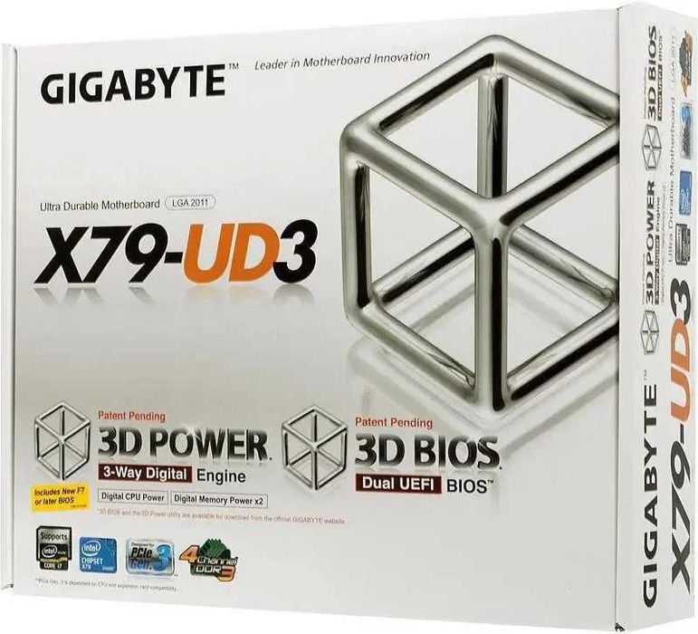 Материнская плата GIGABYTE / X79-UD3 / DDR3 / LGA 2011