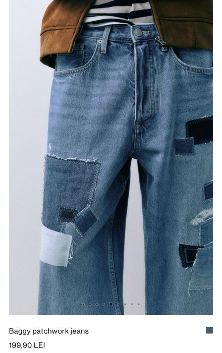 Blugi bărbați baggy fit 36 S