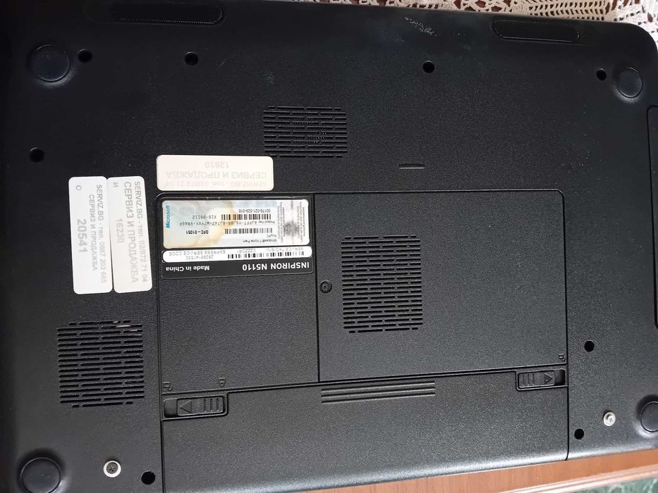 Напълно запазен лаптоп Dell Inspiron N5110
