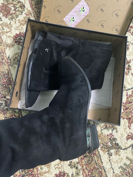 Продам зимние ботфорты