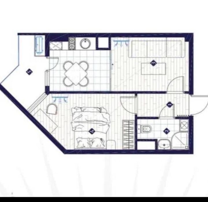 Ц2 Новостройка Imperial  Club City 2/9/10 40м2+балкон