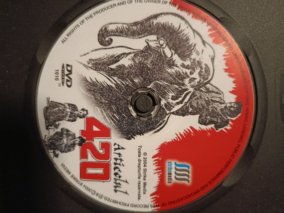 DVD ORIGINAL „Articolul 420” – StrikeMedia – 2004 – film indian