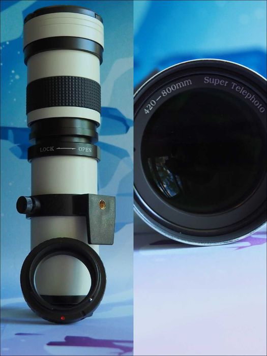 Kit foto Canon EOS 1300D - 4 Obiective incluse (Super Tele 800mm)