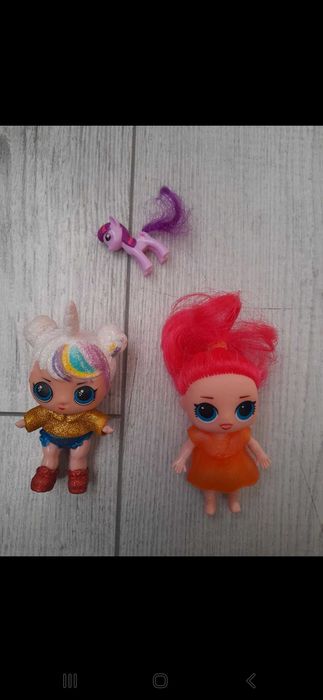 2 papusi tip LOL + 1 unicorn