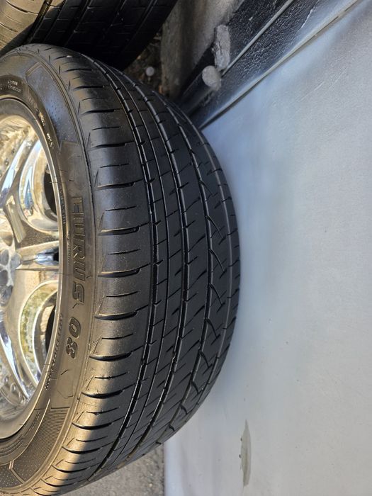 Диски с летней резиной на мерседес