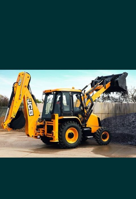 Аренда/услуги Экскаватор погрузчик 3в1 трактор Петушок JCB CAT три в