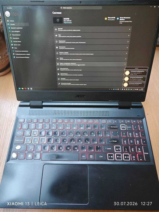 Acer Nitro 5 AN515-58 — i7-12700H / RTX 3060 / 144 Гц