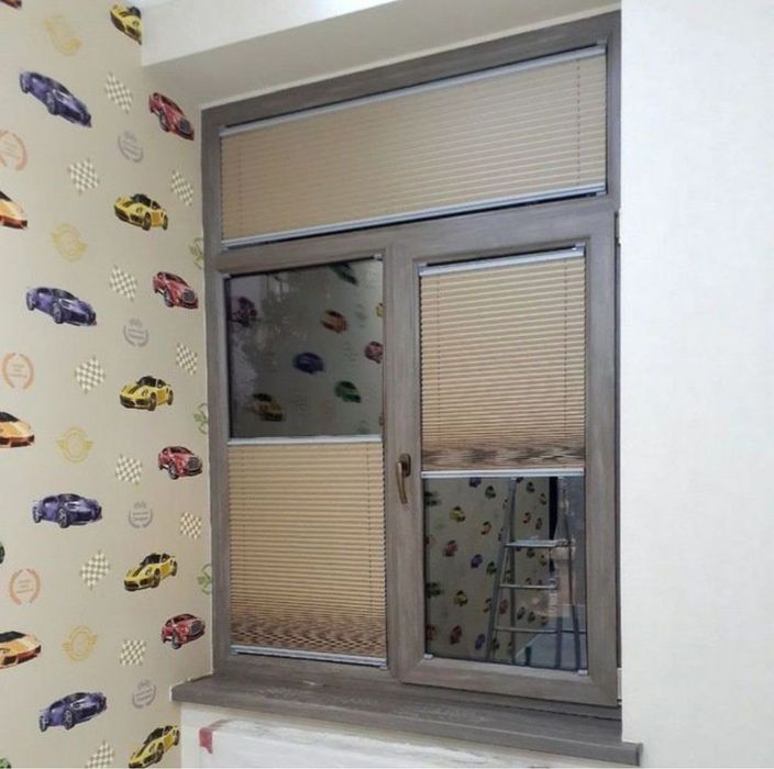 Жалюзи плиссе сетка